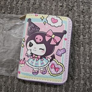 Sanrio Pastel Character Wallet with Pink and Purple